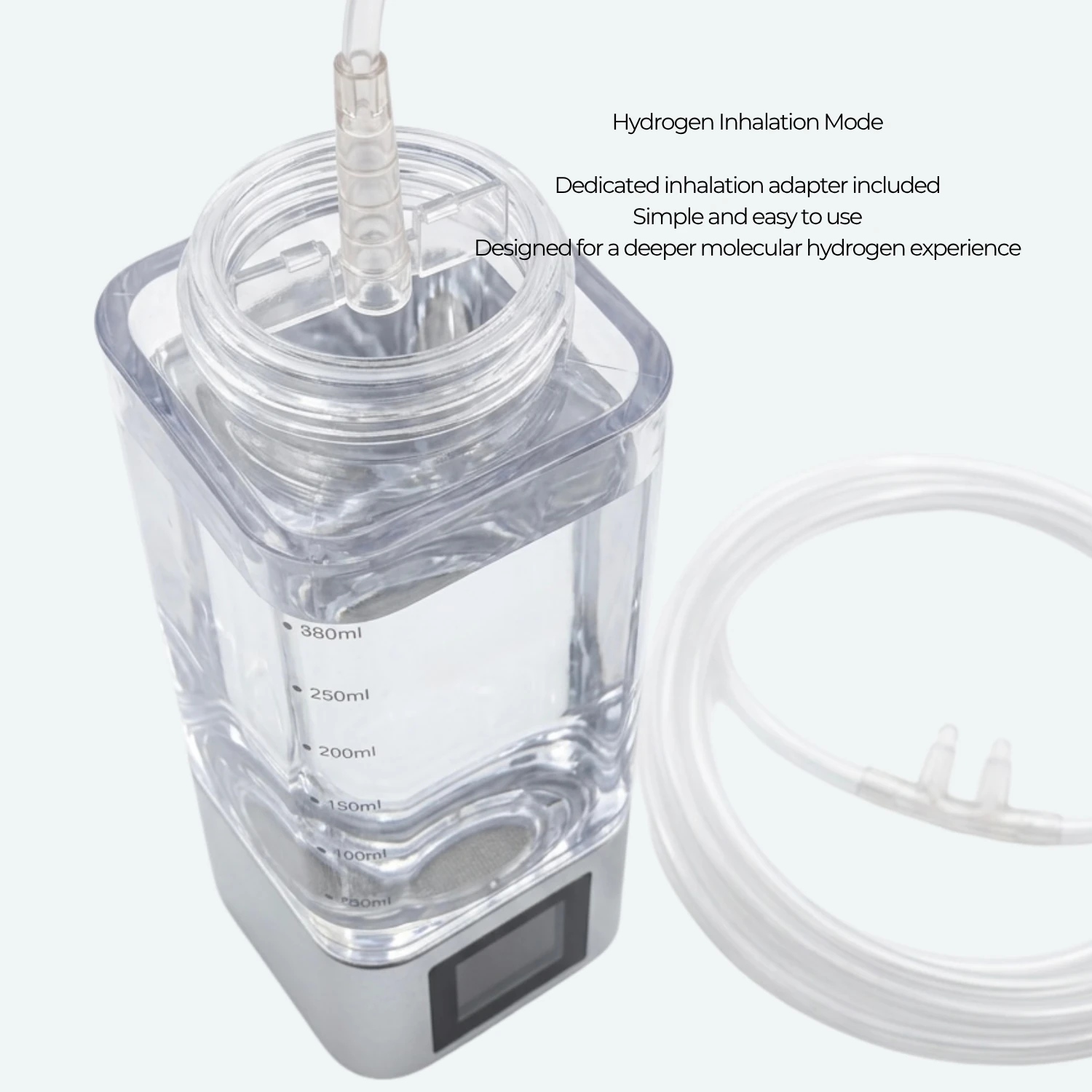 Inhalation adapter and tube