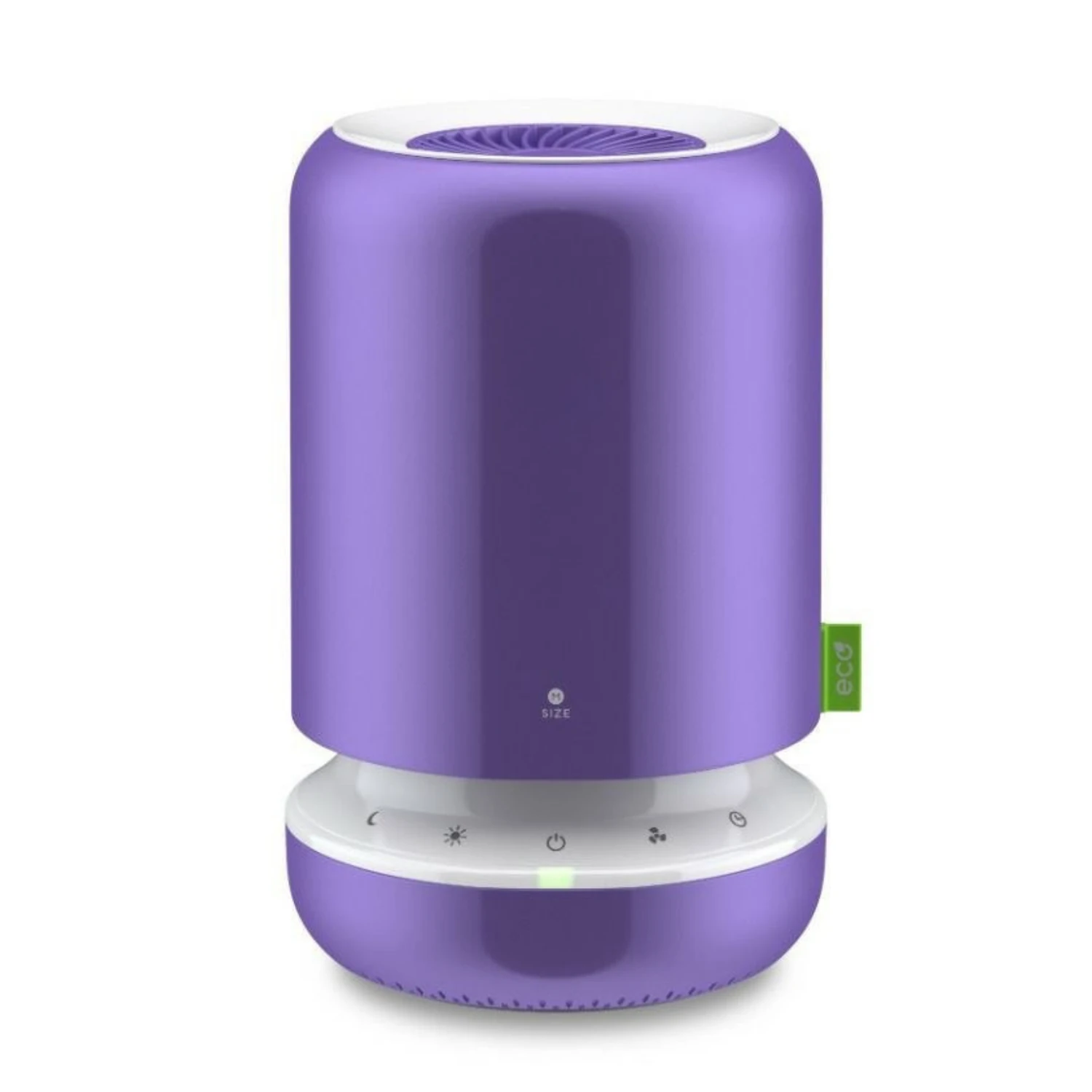 Photocatalytic air purifier in purple
