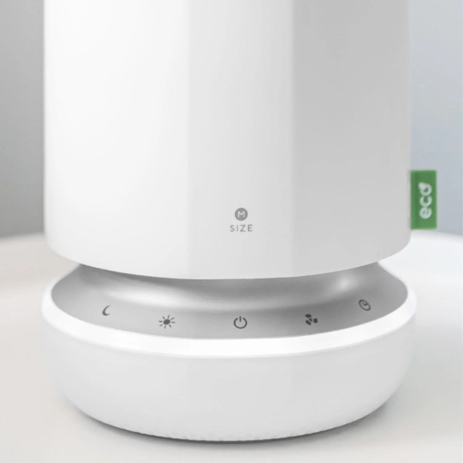 Touch buttons on the base of the photocatalytic air purifier